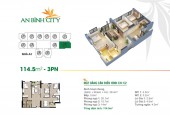 Bán căn hộ diện tích thông thủy 114 m2, 3 phòng ngủ, 2 wc, tầng trung view đẹp tại Khu đô thị cạnh đại lộ đường trên cao Phạm Văn Đồng.