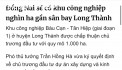 Bán gấp 5 lô liền kề khu trung tâm xã Tân Hiệp - Long Thành - Đồng Nai. 
Tổng Diện tích : 5.255m2.
0938974428