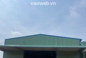 Cho thuê nhà xưởng mới xây tại Thái Hòa, Tân Uyên, Bình Dương – DT 1.329,3m² – Giá chỉ 80 triệu/tháng