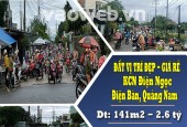 Chính chủ cần bán gấp lô đất kinh doanh buôn bán sầm uất đường 15m trục chính vào KCN Điện Ngọc
