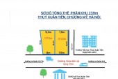 CC cần bán lô đất 239m tại thủy xuân tiên chương mỹ hà nội