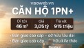 Không gian vừa đủ – tiện nghi tối đa – 1PN+ 49m² Signature